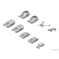 1/700 Scale Model Kit - Self-propelled artillery