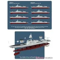 1/350 Scale Model Kit - Missile cruiser / Type 055 destroyer