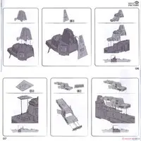 1/350 Scale Model Kit - Missile cruiser / Type 055 destroyer