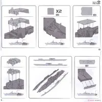 1/350 Scale Model Kit - Missile cruiser / Type 055 destroyer