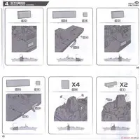 1/350 Scale Model Kit - Missile cruiser / Type 055 destroyer