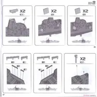 1/350 Scale Model Kit - Missile cruiser / Type 055 destroyer