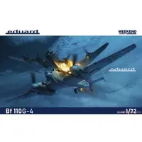 Weekend edition - 1/72 Scale Model Kit - Fighter aircraft model kits / Messerschmitt Bf 110