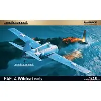 1/48 Scale Model Kit - Fighter aircraft model kits / Grumman F4F Wildcat