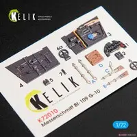 1/72 Scale Model Kit - Detail-Up Parts / Messerschmitt Bf 109