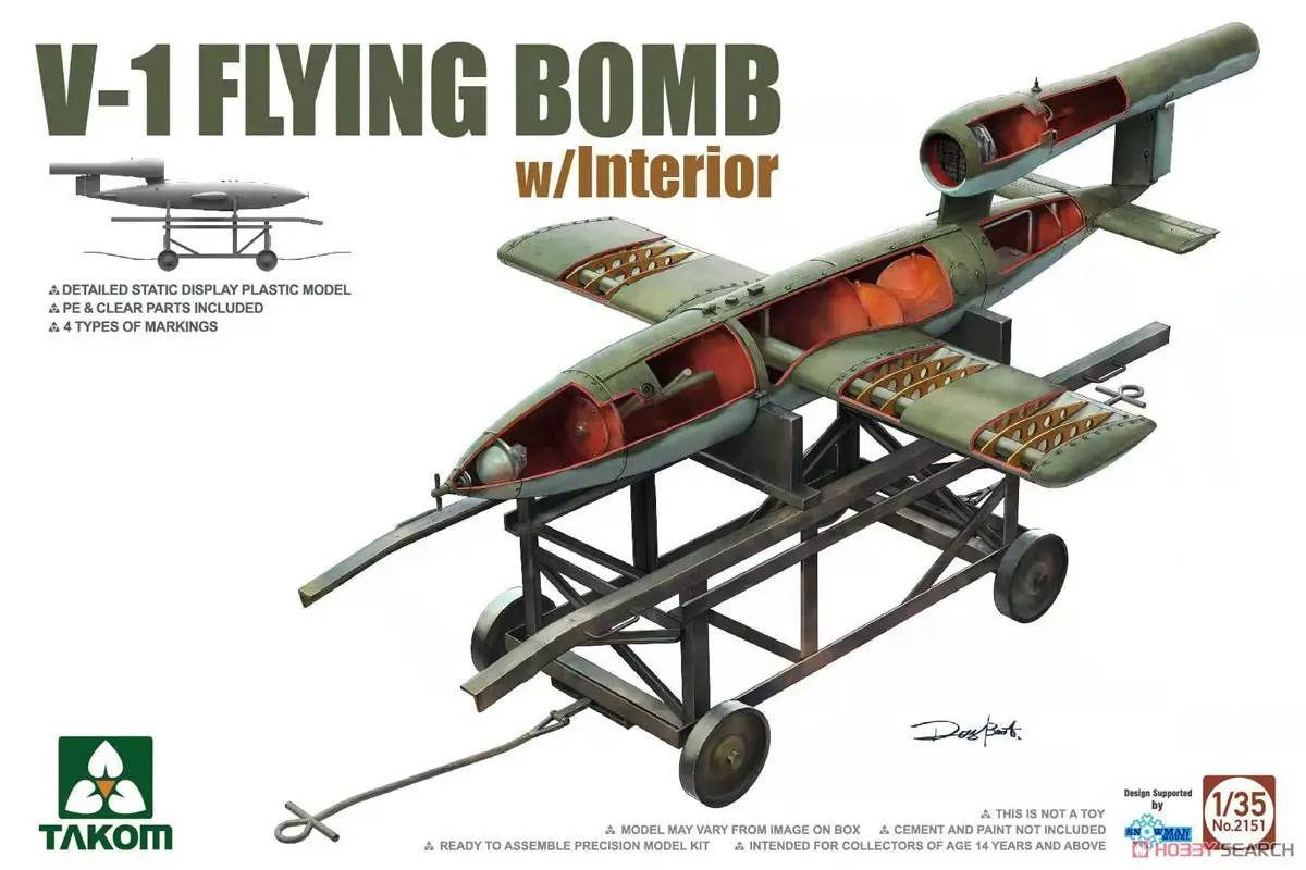 1/35 Scale Model Kit - Missile
