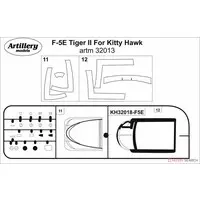 1/32 Scale Model Kit - Detail-Up Parts / F-5A/B Freedom Fighter