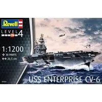 1/1200 Scale Model Kit - Aircraft carrier / USS Enterprise