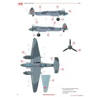 1/72 Scale Model Kit - Bomber