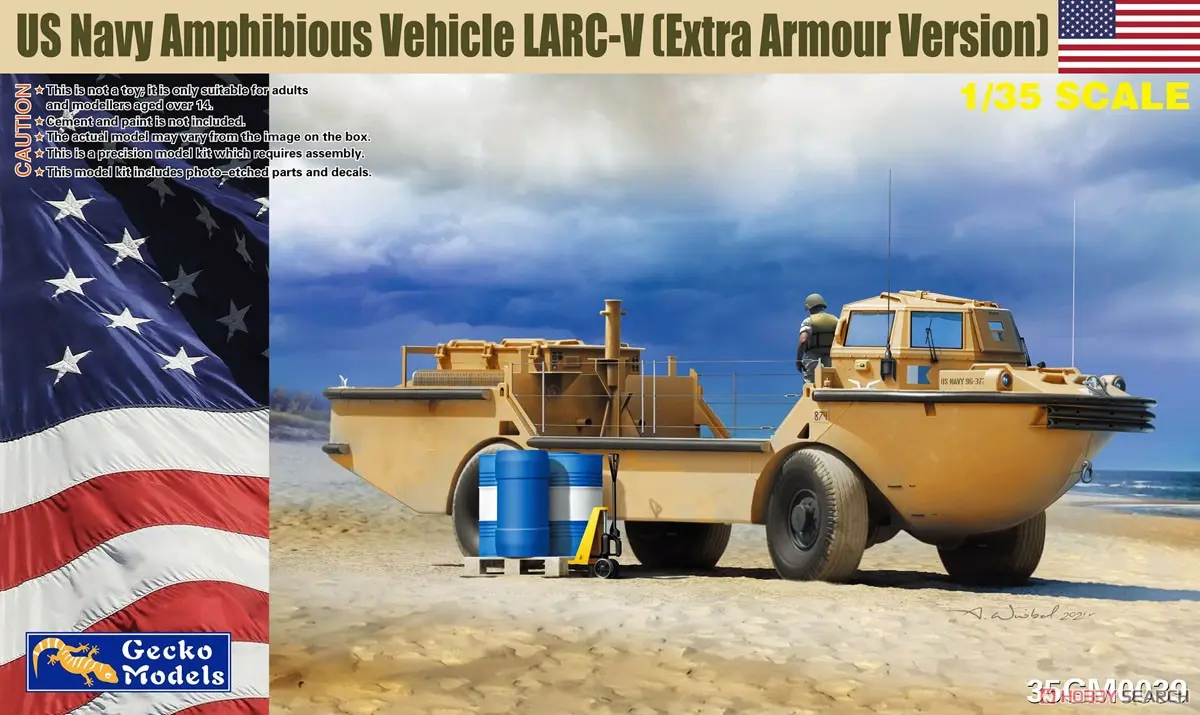 1/35 Scale Model Kit - Amphibious vehicle
