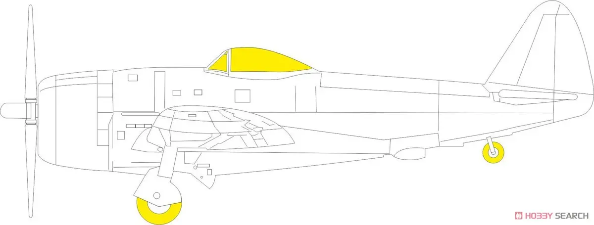 1/48 Scale Model Kit - Fighter aircraft model kits / P-47 Thunderbolt