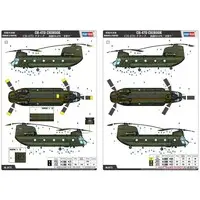 1/48 Scale Model Kit - Helicopter / CH-47