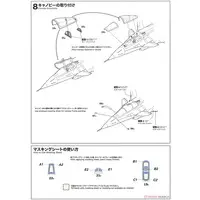 1/72 Scale Model Kit - Fighter aircraft model kits / Dassault Rafale