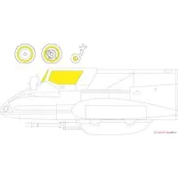 1/48 Scale Model Kit - Detail-Up Parts / Henschel Hs 129