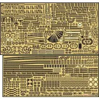 1/700 Scale Model Kit - Detail-Up Parts / Japanese battleship Musashi