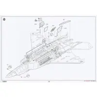 1/48 Scale Model Kit - Fighter aircraft model kits / YF-23