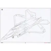 1/48 Scale Model Kit - Fighter aircraft model kits / YF-23