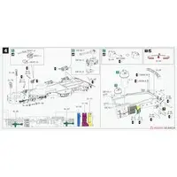 1/700 Scale Model Kit - Battlecruiser Model kits / German cruiser Prinz Eugen & German battleship Bismarck