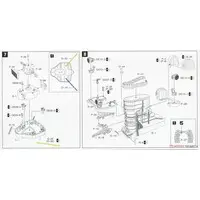 1/700 Scale Model Kit - Battlecruiser Model kits / German cruiser Prinz Eugen & German battleship Bismarck