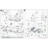 1/700 Scale Model Kit - Battlecruiser Model kits / German cruiser Prinz Eugen & German battleship Bismarck