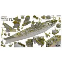 1/700 Scale Model Kit - Warship plastic model kit / Japanese Battleship Yamato