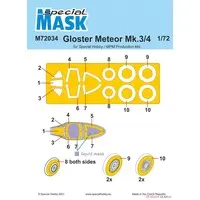 1/72 Scale Model Kit - Detail-Up Parts / Gloster Meteor