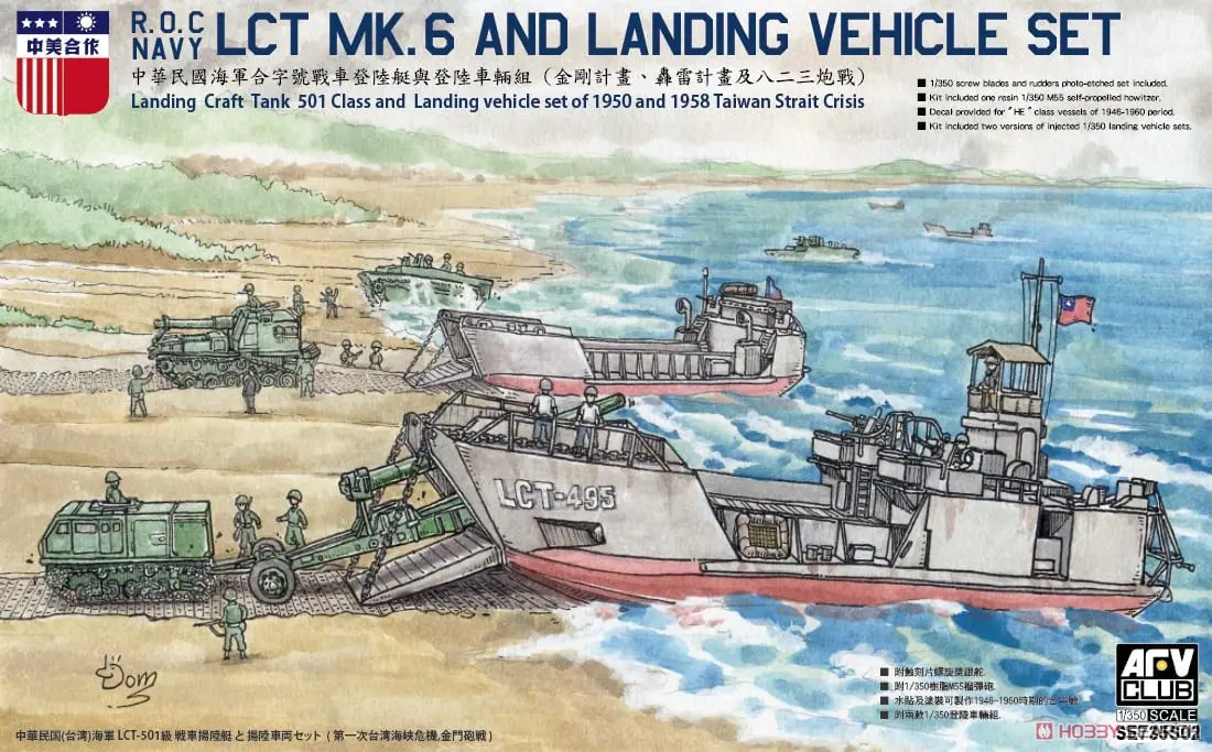 1/350 Scale Model Kit - Self-propelled artillery