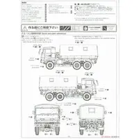 1/35 3･1/2t Truck (SKW-477) Model Kit