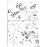1/35 3･1/2t Truck (SKW-477) Model Kit
