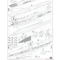 1/700 Scale Model Kit - Warship plastic model kit / Japanese aircraft carrier Akagi