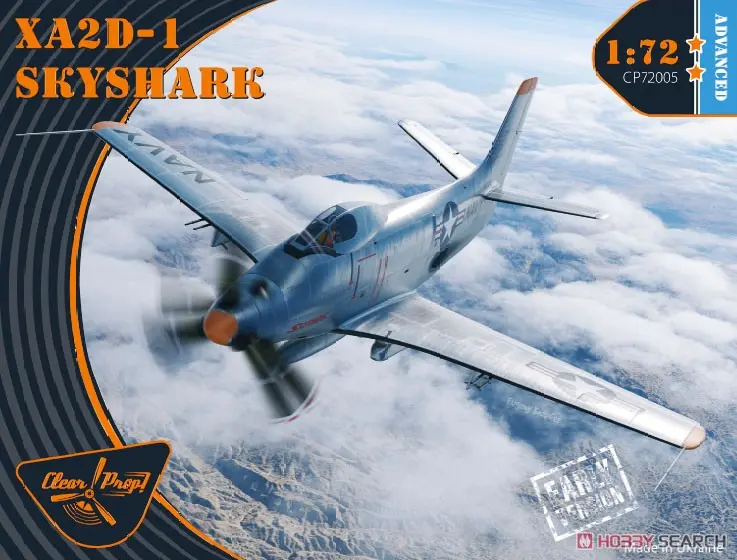 1/48 Scale Model Kit - 1/72 Scale Model Kit - Fighter aircraft model kits / Douglas A2D Skyshark