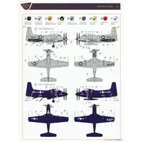 1/48 Scale Model Kit - 1/72 Scale Model Kit - Fighter aircraft model kits / Douglas A2D Skyshark