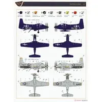 1/48 Scale Model Kit - 1/72 Scale Model Kit - Fighter aircraft model kits / Douglas A2D Skyshark