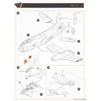 1/48 Scale Model Kit - 1/72 Scale Model Kit - Fighter aircraft model kits / Douglas A2D Skyshark