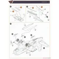 1/48 Scale Model Kit - 1/72 Scale Model Kit - Fighter aircraft model kits / Douglas A2D Skyshark