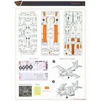 1/48 Scale Model Kit - 1/72 Scale Model Kit - Fighter aircraft model kits / Douglas A2D Skyshark