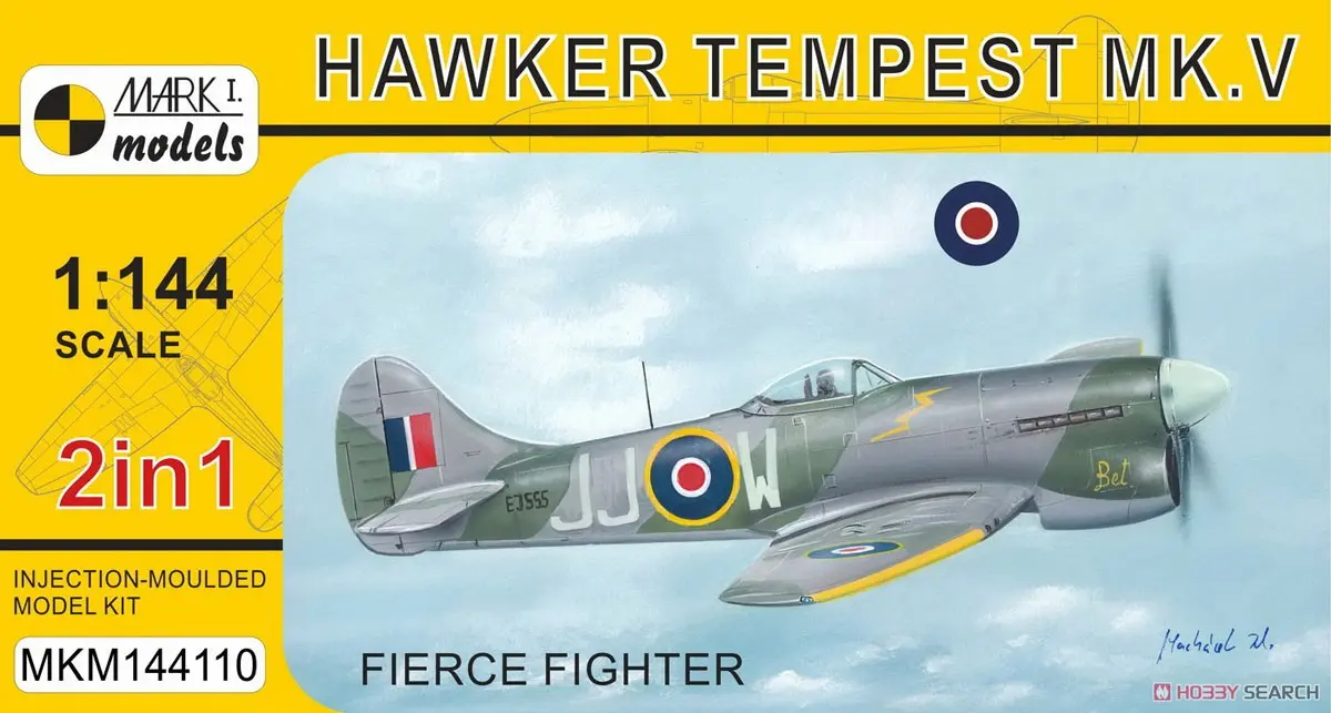 1/144 Scale Model Kit - Fighter aircraft model kits / Hawker Tempest