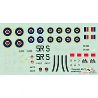 1/144 Scale Model Kit - Fighter aircraft model kits / Hawker Tempest