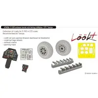 1/72 Scale Model Kit - Detail-Up Parts / North American P-51 Mustang