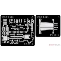 1/48 Scale Model Kit - Etching parts / Lockheed T-33 Shooting Star