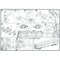 1/80 Scale Model Kit - Train/Railway Model Kits