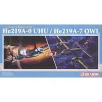 1/72 Scale Model Kit - Fighter aircraft model kits / Heinkel