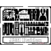1/48 Scale Model Kit - Etching parts / Mitsubishi J2M Raiden