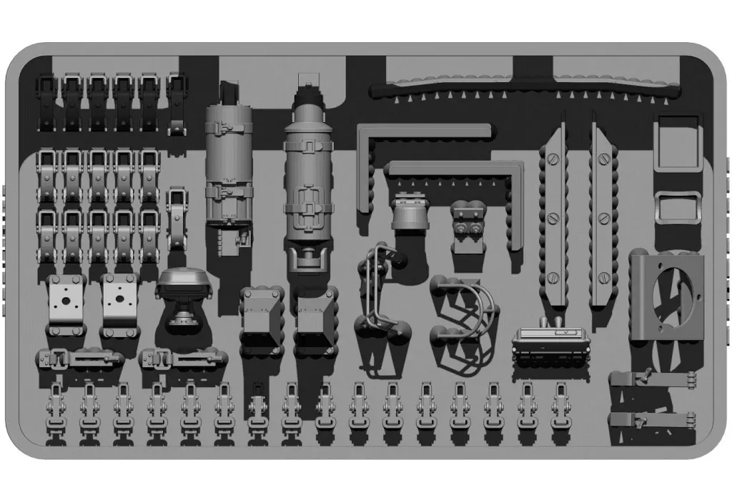 1/35 Scale Model Kit - Grade Up Parts / Sd.Kfz. 2 Kettenkrad