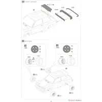 1/24 Scale Model Kit - Vehicle / Toyota Starlet