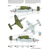 1/72 Scale Model Kit - Fighter aircraft model kits / Heinkel