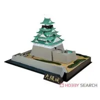 1/900 Scale Model Kit - Easy Plastic Model - Castle / Osaka Castle
