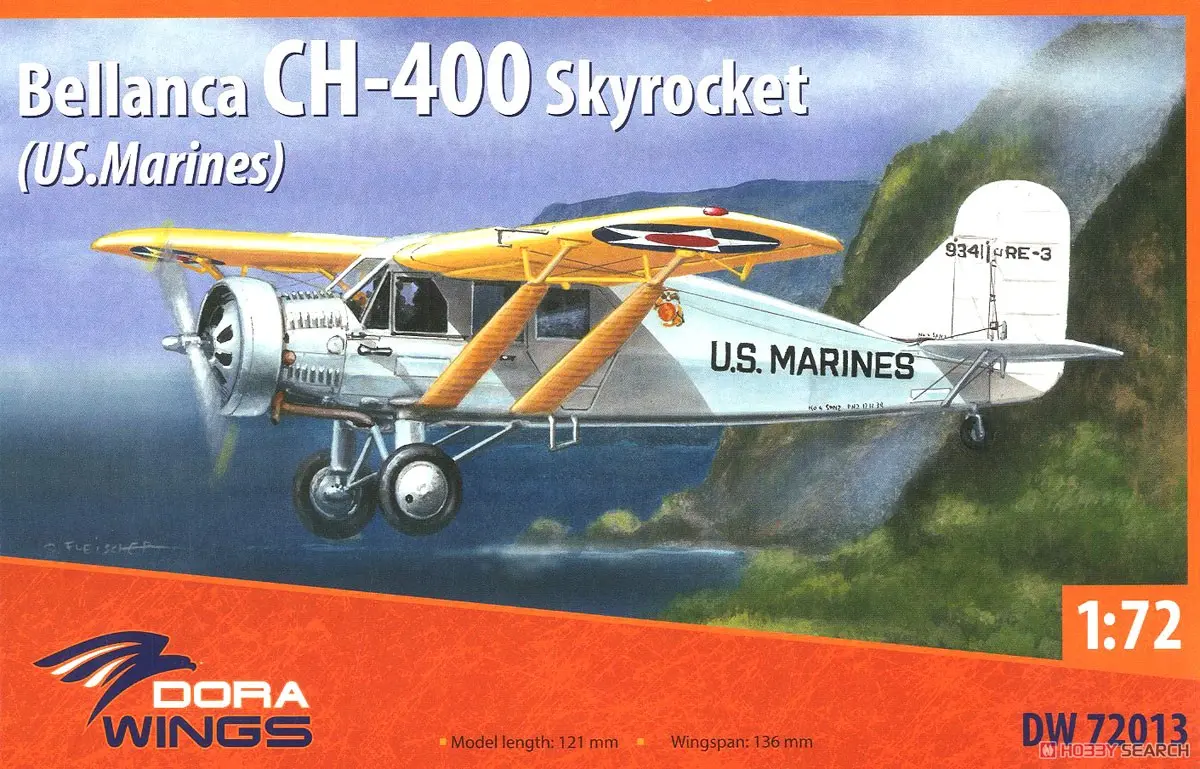 1/72 Scale Model Kit - Airliner / Bellanca CH-400 Skyrocket