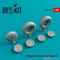 1/48 Scale Model Kit - Detail-Up Parts / de Havilland Vampire