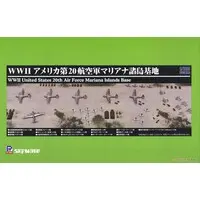 1/700 Scale Model Kit - Bomber / P-47 Thunderbolt & Boeing B-29 Superfortress